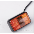 Truck trailer warning reflector side marker light